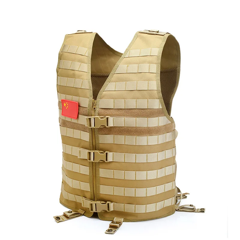 Tactical Vest Molle Assault Plate Carrier Airsoft Vest Adjustable Lightweight Mesh Vest Paintball CS Hunting Gear