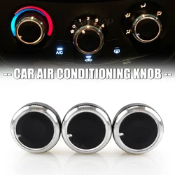 3Pcs Car A/C Knob Air Conditioning Knob Panel Heat Control Switch Knob For Chevrolet Sail 2008-2014 Car Styling Accessories