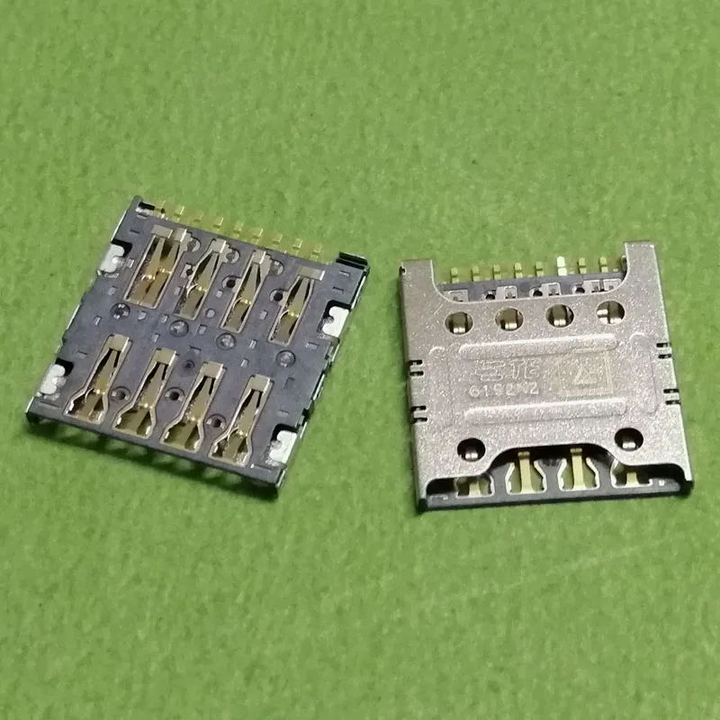 10PCS Sim Card Reader Tray Connector Socket For Huawei 4X Che1-CL20 CL10 G620-L75 4C CHM-TL00H CL00 UL00 C8816D B199 C8817L Y635