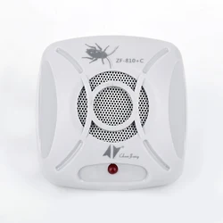 Electronic Ultrasonic Cockroach Repellent Control Cockroach Indoor Insect Killer Pest Repeller Expeller 220V 50Hz EU Plug