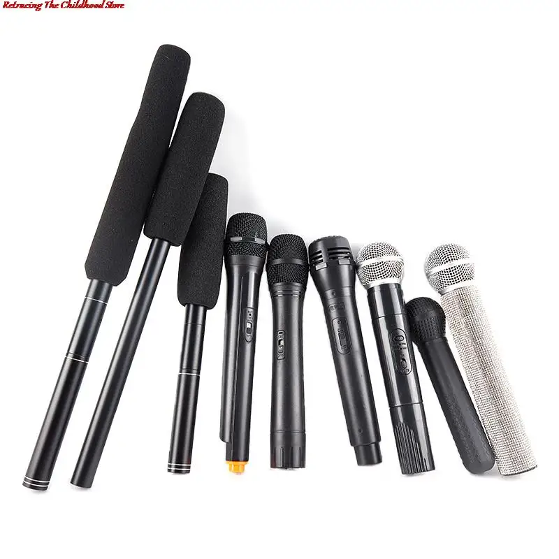 1Pc Dummy Microphone Educational Toys Simulation Mic Model Shell Performance Props Children Toys Microphone Model