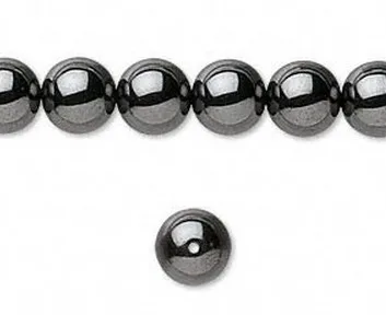 

DHL EMS Free+Gift 8mm best Black Hematite Loose ball Beads crystal Findings yh2 crystal Bracelet Necklace