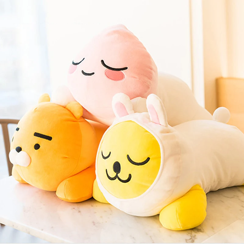 

Lovely Ryan Pillow Plush Korea Anime Doll Ryan Apeach Muzi Stuffed Kawaii Sofa Decoration Pillow Gift for Girlfrind