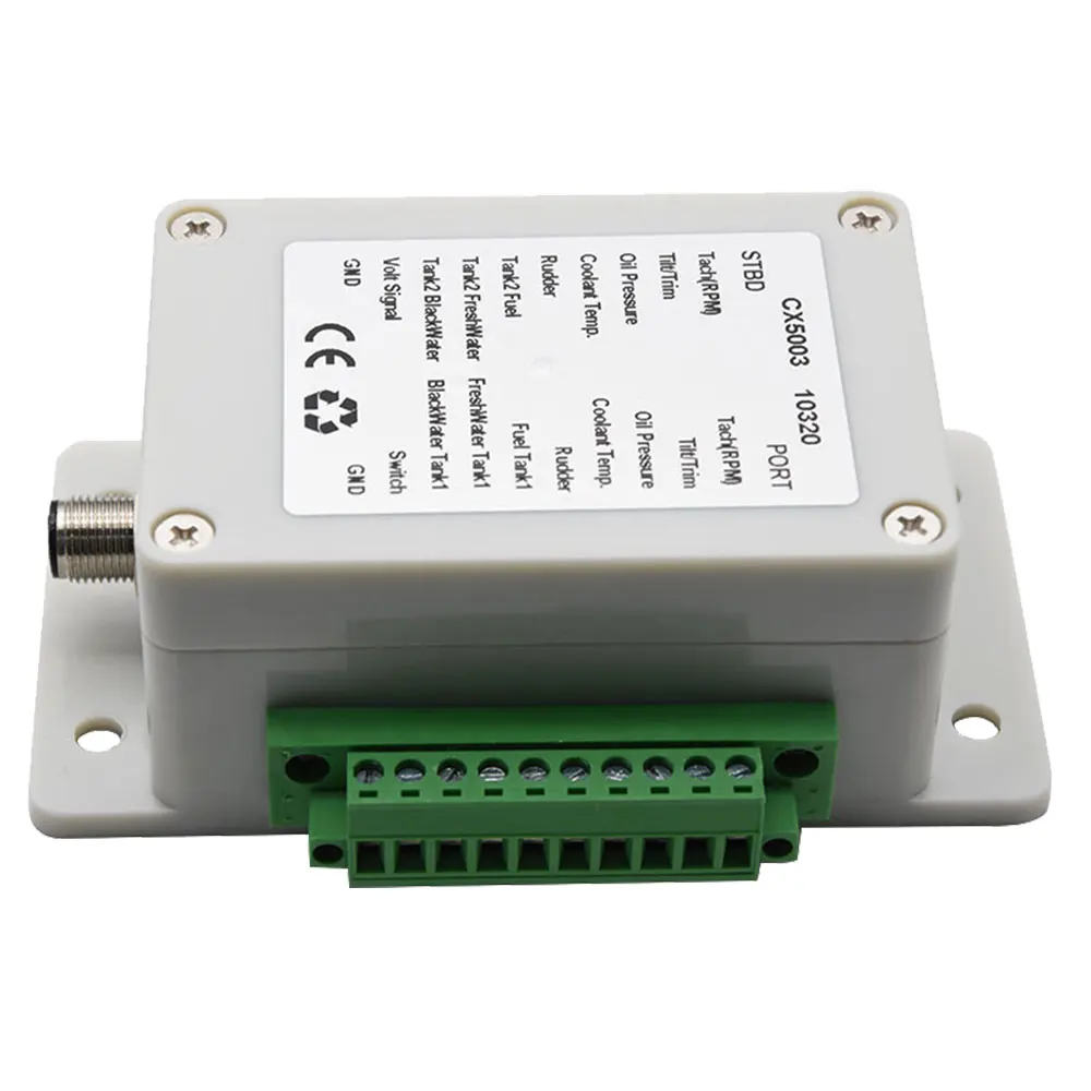 CX5003 Dual Channel NMEA2000 Converter /N2K Converter 0-190 ohm Up