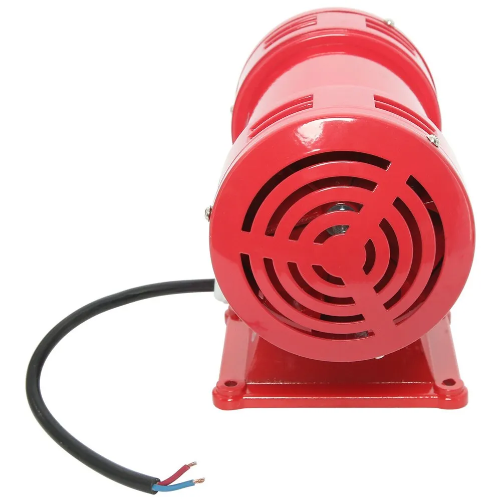 MS-490 AC 110V / 220V 120db Motor Driven Air Raid Siren Metal Horn Double Industry Boat Alarm