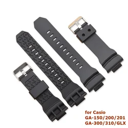 Bracelet de montre en silicone pour mol G-Shock GA-150 GA-200/201 Revenu 300/310/GLX Plongée dehors Bracelet de montre Bracelet Accessoires pour hommes femmes