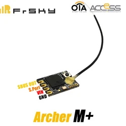 FrSky 2.4GHz ACCESS Archer M+ AM+ Telemetry Mini Receiver for FPV RC Drones