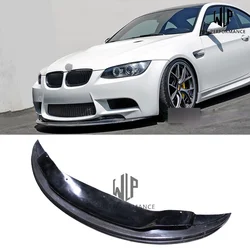 E92 M3 Gts Style Carbon Fiber Front Lip Bumper Splitter Diffuser Car Styling for Bmw 3 Series E92 M3 Style 2005-2012