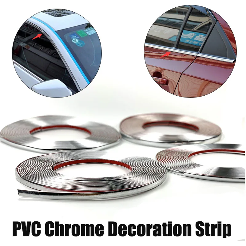 Car Accessories Chrome Body Strip For Skoda Octavia Yeti Roomster Fabia Rapid Superb KODIAQ Citigo