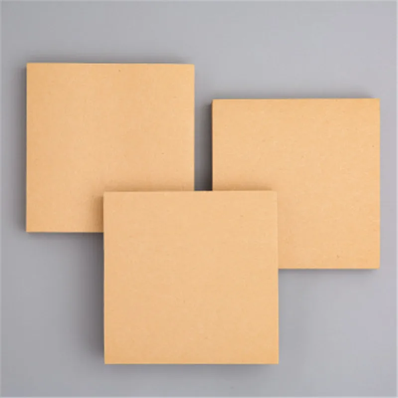 1PCS 80 Sheets Sticky Notes Self-Stick Lined Notepad 7.3 X 7.3cm Blank & Grid & Lined Memos Sticker Office School Supplies