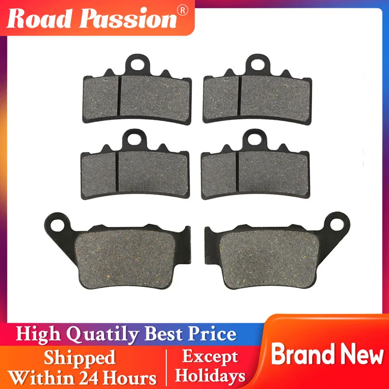 

Road Passion Motorcycle Front and Rear Brake Pads For BMW C400X 2018 G310R 2017-2018 G310GS 2017-2018 FA606 FA208