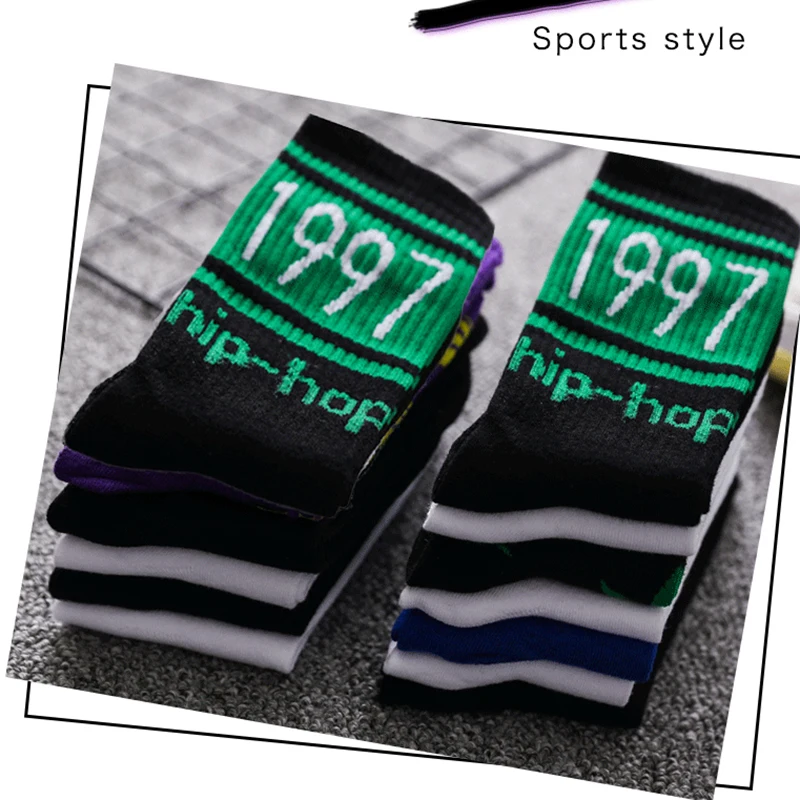 29 Style Skateboard Men\'s Short Socks Women Hip-Hop Harajuku Art Sport Basketball Cotton Socks Happy Funny Socks Christmas Gifts