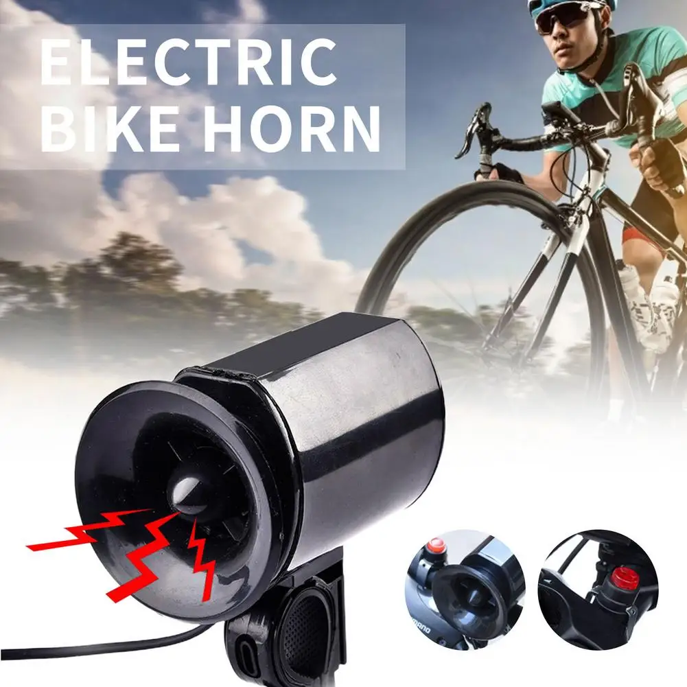 Mountain Bike Horn 142dB Super Loud Bicycle Electronic Bell