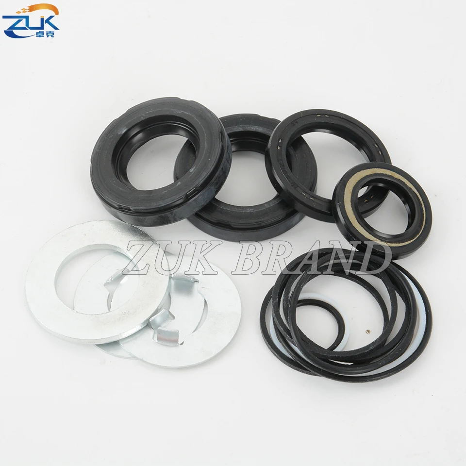 ZUK Power Steering Gear Box Repair Kit O-Ring Oil Seal Gasket Set For HONDA For ACCORD 2003-2007 CM4 CM5 CM6 2.0L 2.4L 3.0L