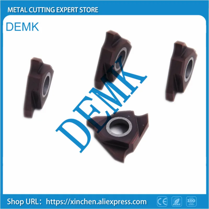 Imagem -02 - Faca Ranhurada Rasa Caixa de Eixo de Suporte tipo Móvel Torno Automático Cnc Inserção de Carboneto 10 Peças Tgf32r 050 060 100 150