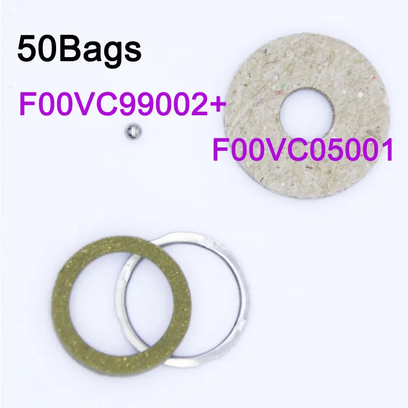 50bags F 00V C05 001 Steel Ball F00VC05001 1.34mm Injector F00VC99002 Repair Kit Cermaic Ball F00VC05009 1.50 1.34mm for BOSCH