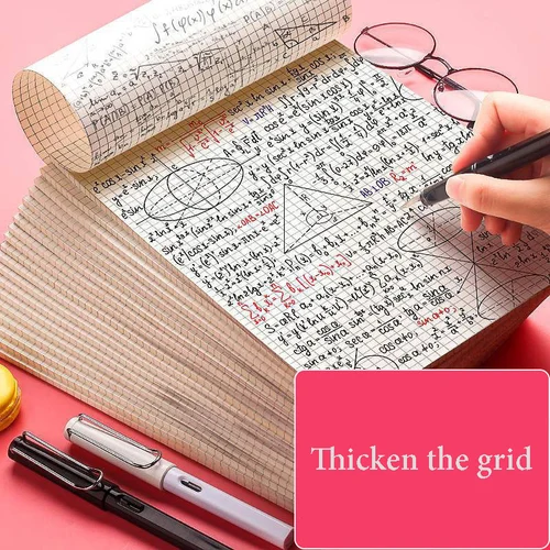 체크 무늬 눈 보호 초안 용지, 단면 학생 그리드 사용, 계산 용지 격자 특수 두께  Best5