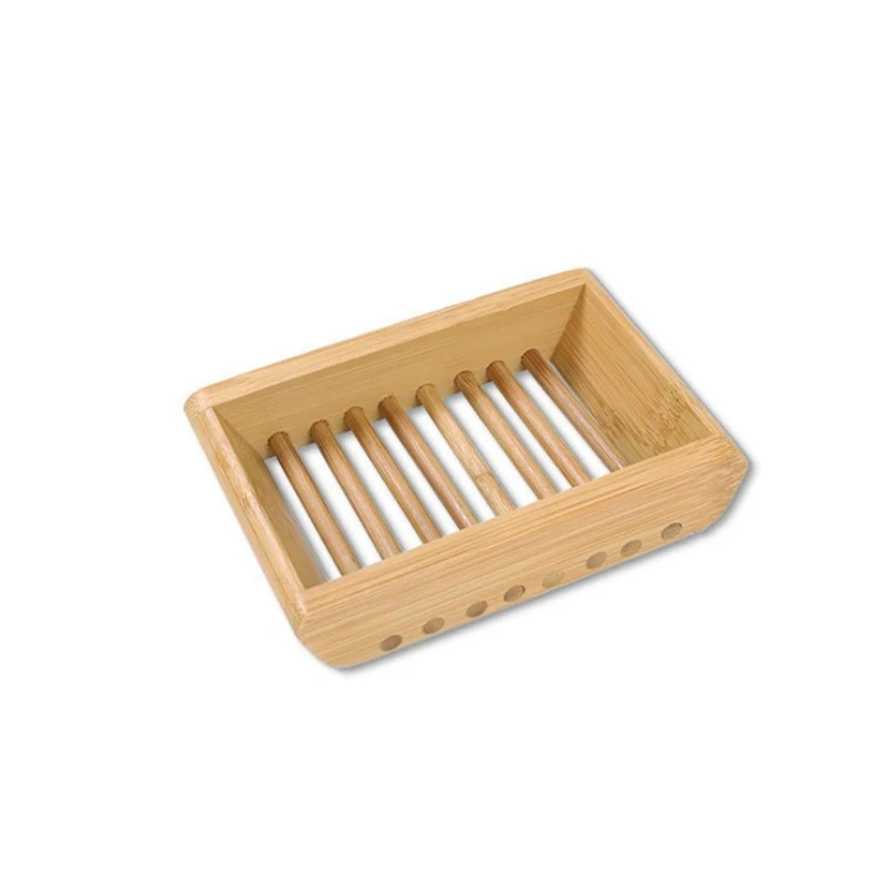 13 Kinds Wooden Bamboo Soap Dishes Tray Holder Natural Storage Soap Rack Plate Box Container Portable Bathroom Soap Dish