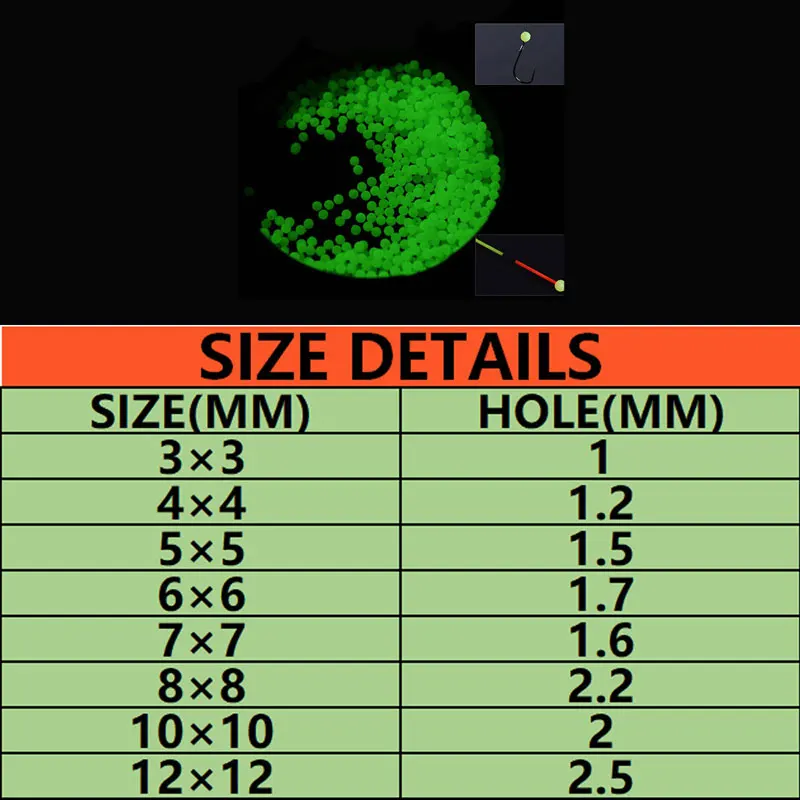 Bolas Flotantes Luminosas para Montaje de Señuelos - imagen 2