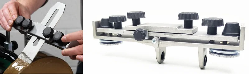 Nieuwe Mes Jig Slijpen Jigs Voor Houtbewerking Watergekoelde Grinder Houtdraaien Tool Slijpen Clips Schaafmachine Schaar Jig