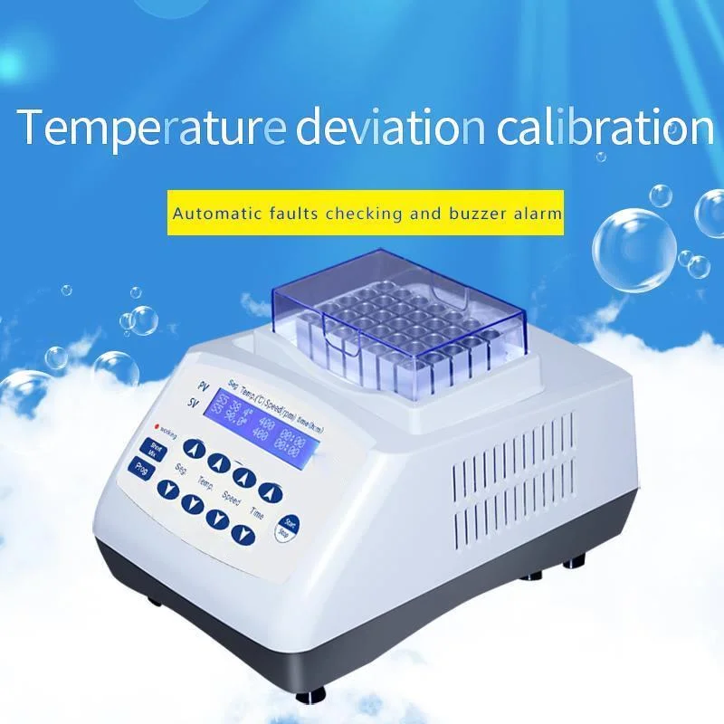 Mesin pencukur logam inkubator pengocok mandi kering Thermo pendingin laboratorium HX-20TL