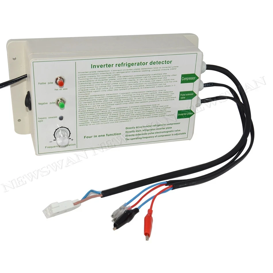 Detector de refrigerador de conversión de frecuencia Universal, probador de placa, inversor de válvula solenoide de pulso, herramienta de prueba de refrigerador, 110V, 220V