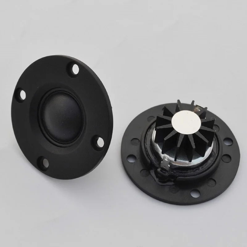 Hifi Tweeter Speaker 1inch Treble LoudSpeaker 6ohm 30W Soft Dome Silk Film Neodymium With Aluminum Heat sink ABS Plastic On Sale