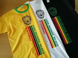 Camiseta Jamaica Reggae Rasta Rastafari. Camiseta de algodón de verano de manga corta con cuello redondo para hombre nueva S-3XL