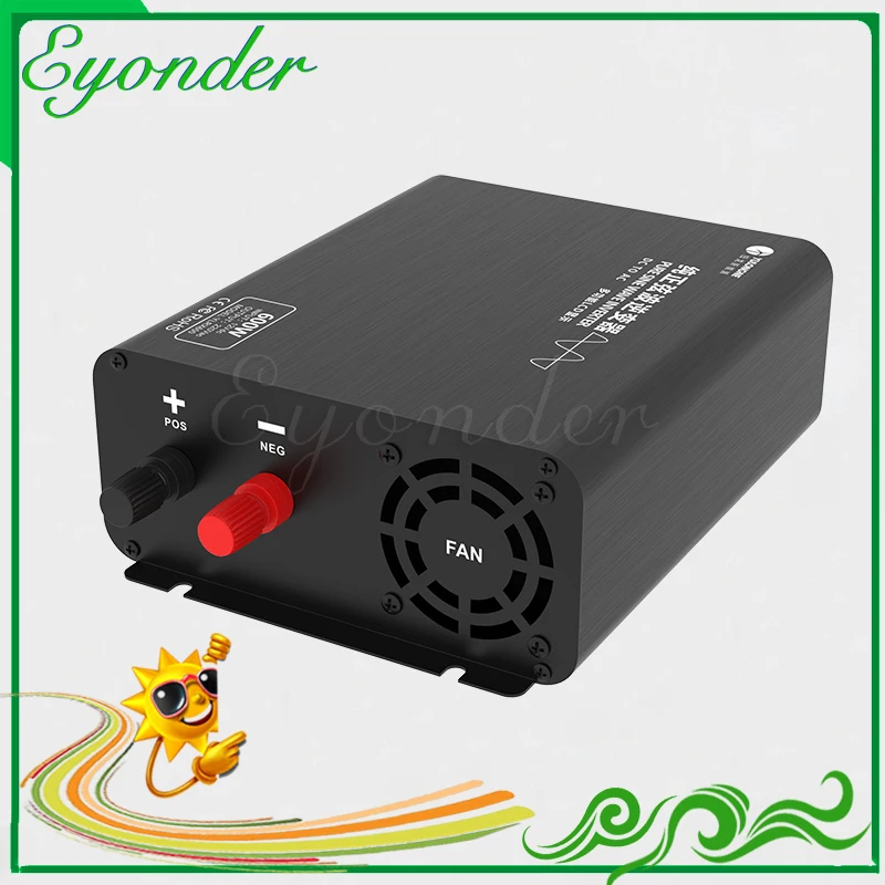 

Pure Sine Wave Inverter DC 12V/13.8V/24V/36V/48V/60V/72V/84V to AC 200V/220V/230V/110V 500W600w Voltage Converter Power supply