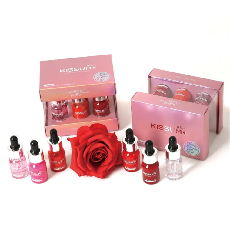 

Kissum Korea Beauty Plus Lip Tint Semi Permanent Lip Pigmant Natural Shiny Lip Gloss Cream for Moituring and Printing Lips