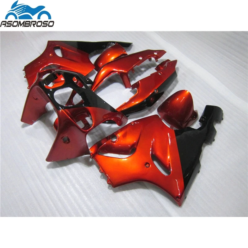 

Lowest Price Motorcycle for Kawasaki Ninja ZX7R fairing kit 1996-2003 orange black fairing set zx7r 96 97 98 99 00 01 02 03 HX24