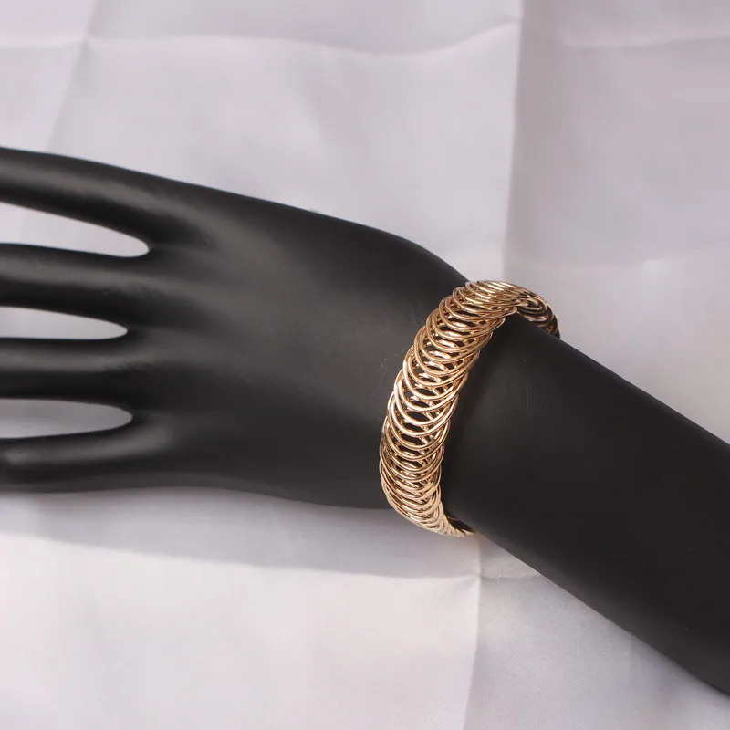 Personality Women Open Bangles Adjustable Arrow Bracelet Bangles Gold Color Arrow Cuff Bracelets for Ladies pulsera infinito