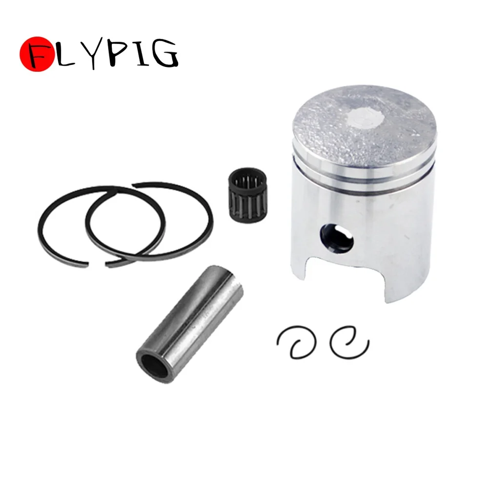 FLYPIG 40mm  Piston Kit Ring Pin For Yamaha PW50 PW 50 1979-2005 2006 2007 2008 2009