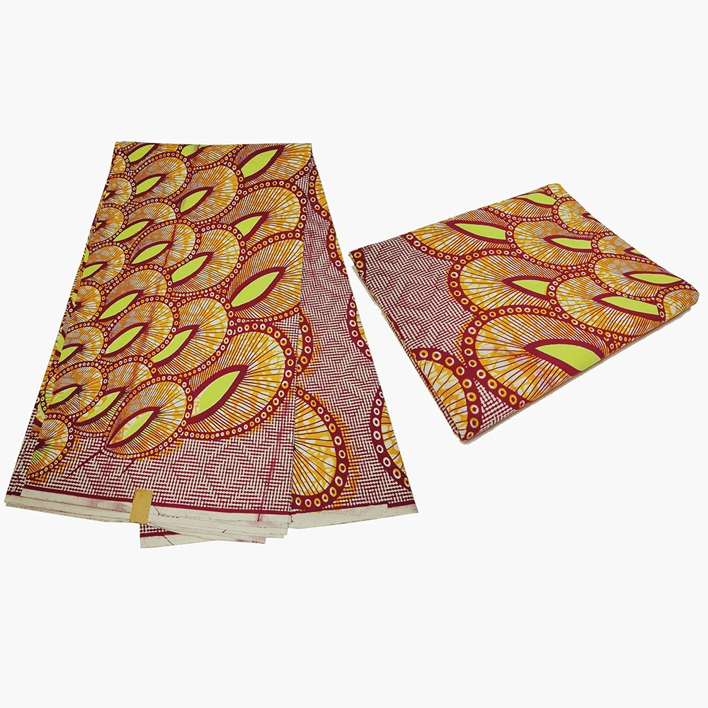 African Wax Prints Nigerian Ankara Printed Fabric 100% Cotton African Fabric Real Wax Fabric