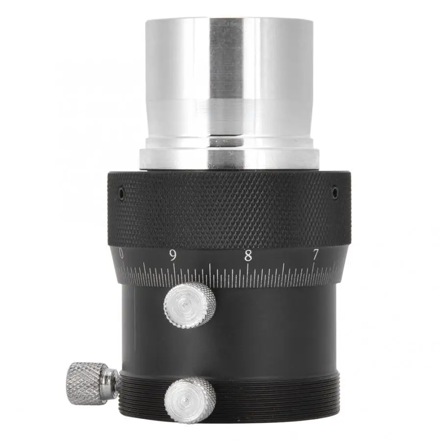 고정밀 헬리컬 포커서, 1.25 인치, M28.5 * 0.6 스레드, 10mm 포커싱 스트로크, 1.25 인치 헬리컬 미세 조정, 0.05mm