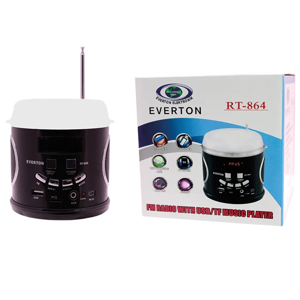 EVERTON VT-3094 (RT-864) MUSIC BOX USB/SD/FM/AW/SW/AUX