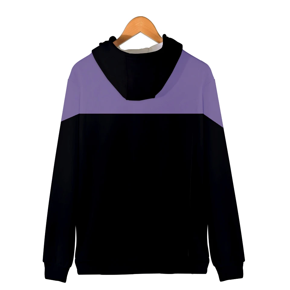 Gorący film Star trek bluzy 3D bluzy zamek z długim rękawem ubrania Star trek cosplay bluza z kapturem Plus rozmiar dla mężczyzn streetwear