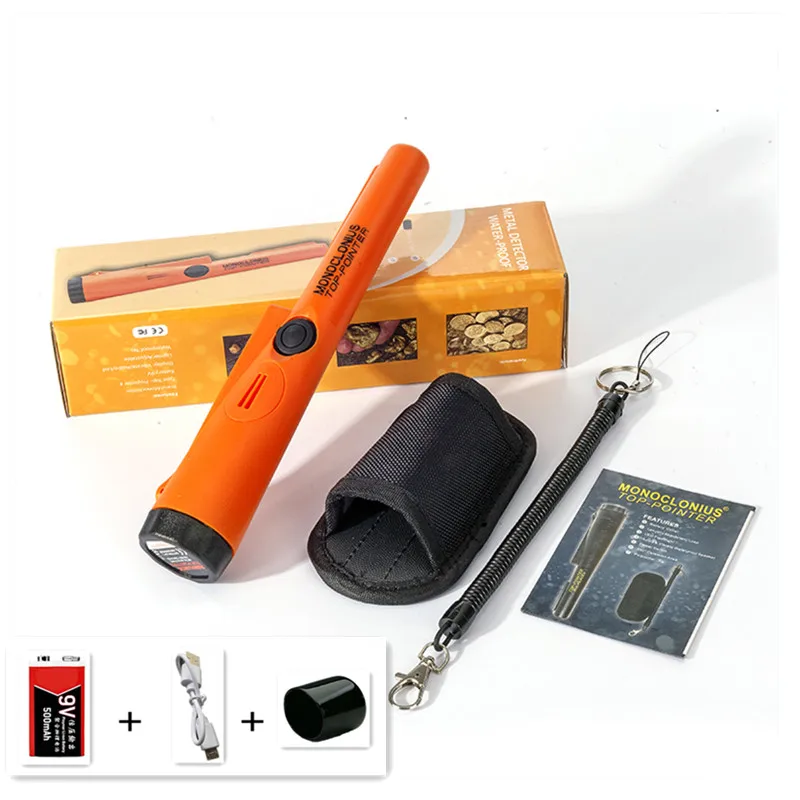 

MONOCLONIUS TOP POINTER waterproofNew Handheld Metal Detector Positioning Rod DetectorA generation500 mA battery