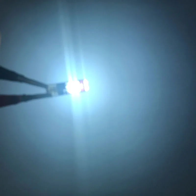 

100 шт. Внутренний купольный светильник для чтения без ошибок 12 В Габаритная лампа 168 194 LED 2.64 Вт T10 canbus 0.22A LED 12 smd 3030 Светодиодный неполярный автомобиль