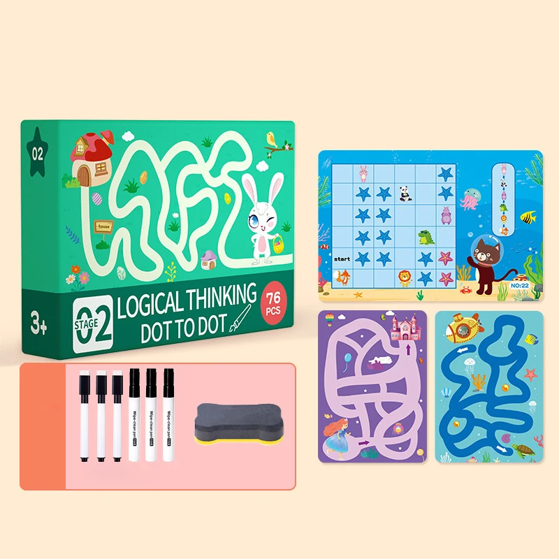 1 Set Magical Tracing Calligraphy Copybook Reusable Coloring Book Magic Water Drawing Book Toddler Early Education Learning Toy