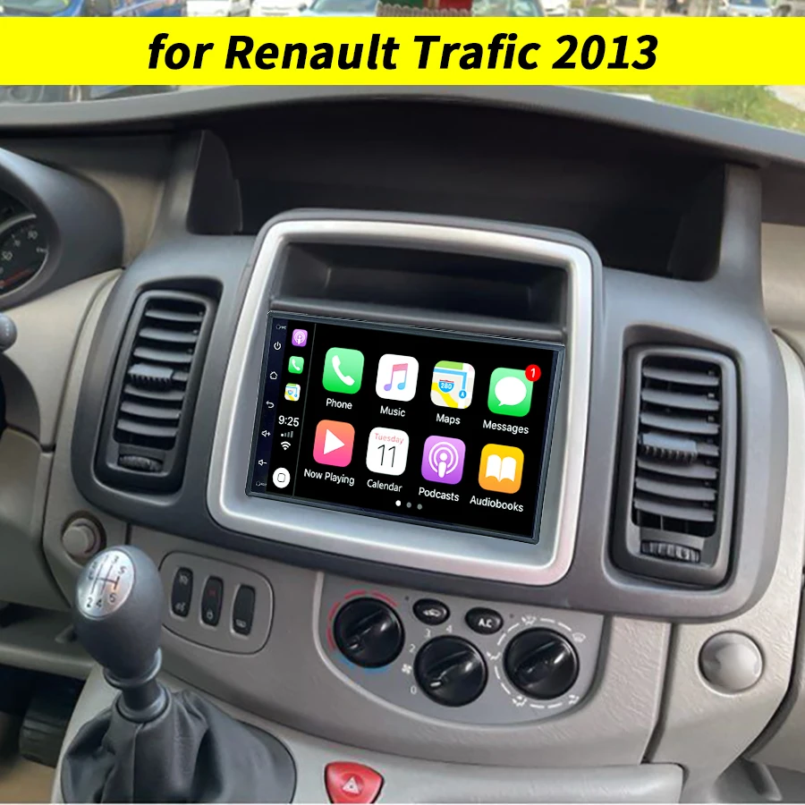 

For Renault Trafic 2013 Android 13 Head Unit Autoradio Multimedia Carplay Car Radio Stereo Navigation GPS Android Player