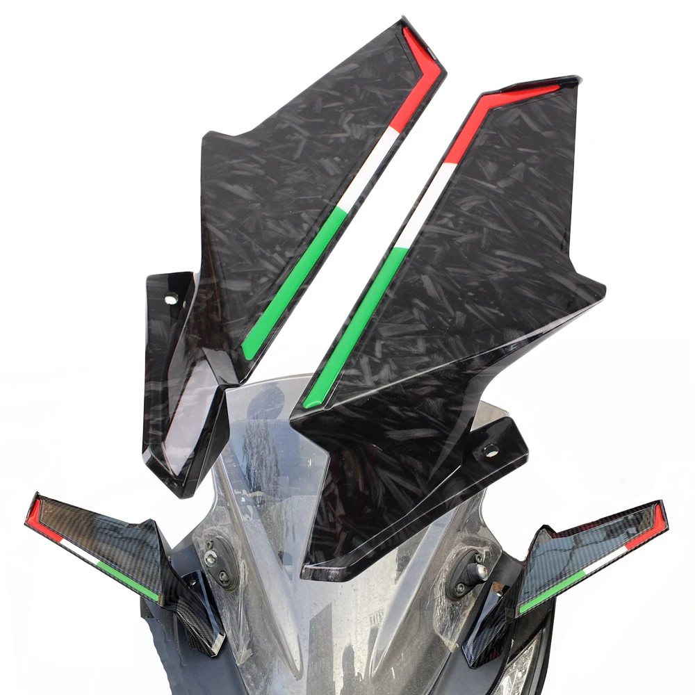 

Motorcycle Accessories Winglets Wind Wing Kit Spoileror For Honda CB125 CB125F CB125R CBR125R CBF125 XR125 CR125 CG125 CB600F