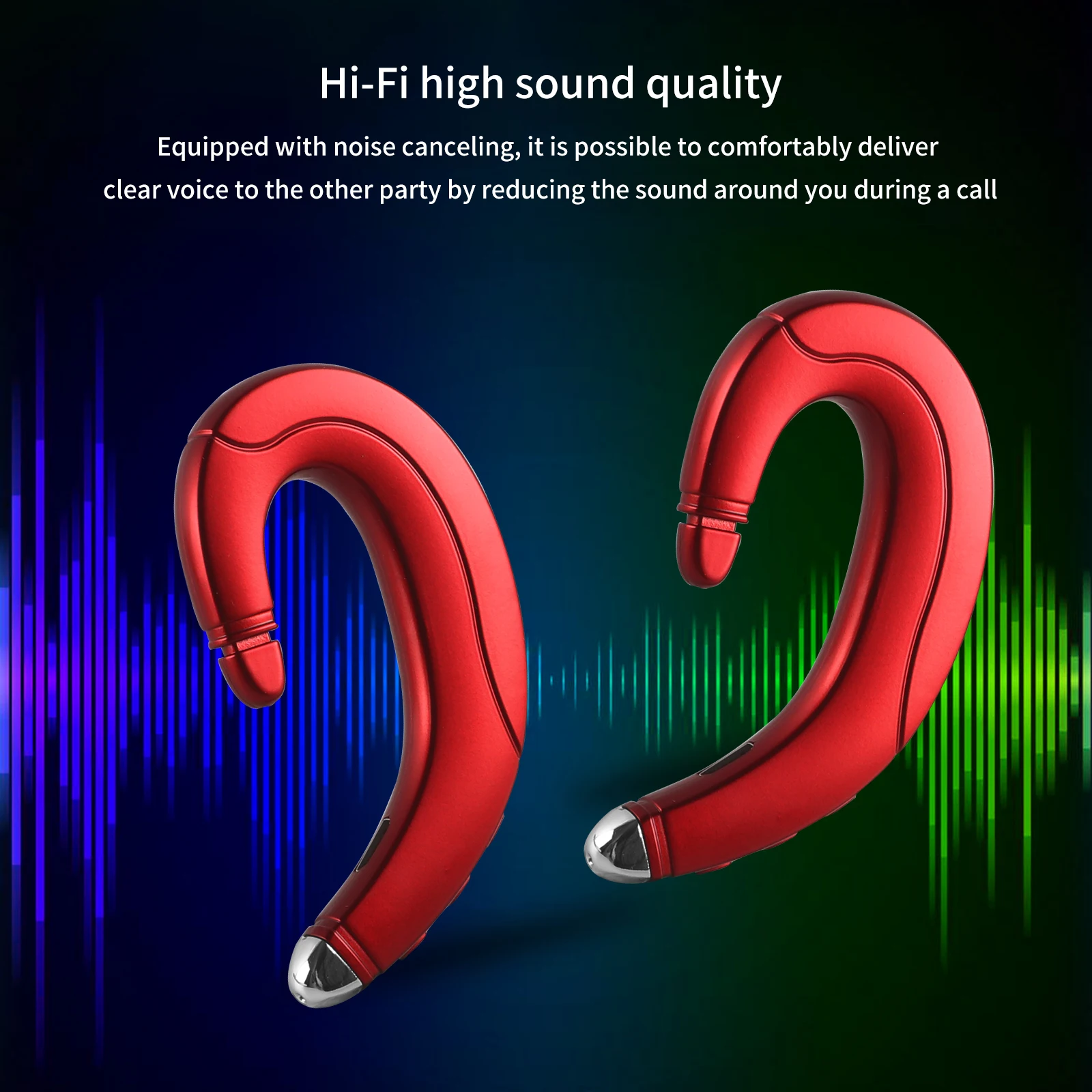 F88 In-ear Bluetooth 5.0 Headphone Wireless Music TWS Bone Conduction Earphone Sport Earbuds With Microphone For Xiaomi Phone