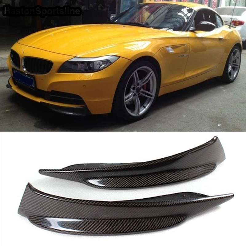 Z4 E89 Carbon Fiber Car Front Splitter Bumper Apron Cover Trim for BMW Z4 E89 2009-2013