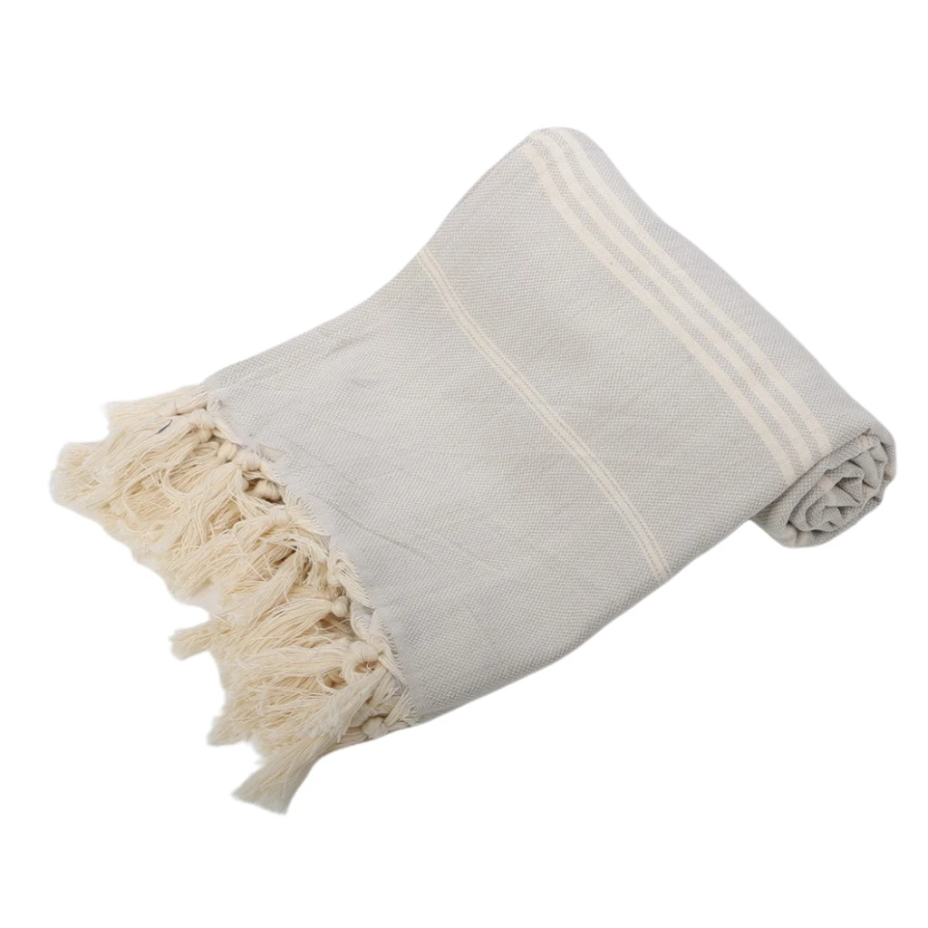 Cotton Fouta Turkish Towel Beach Spa Bath Towel Pestemal 180x100cm