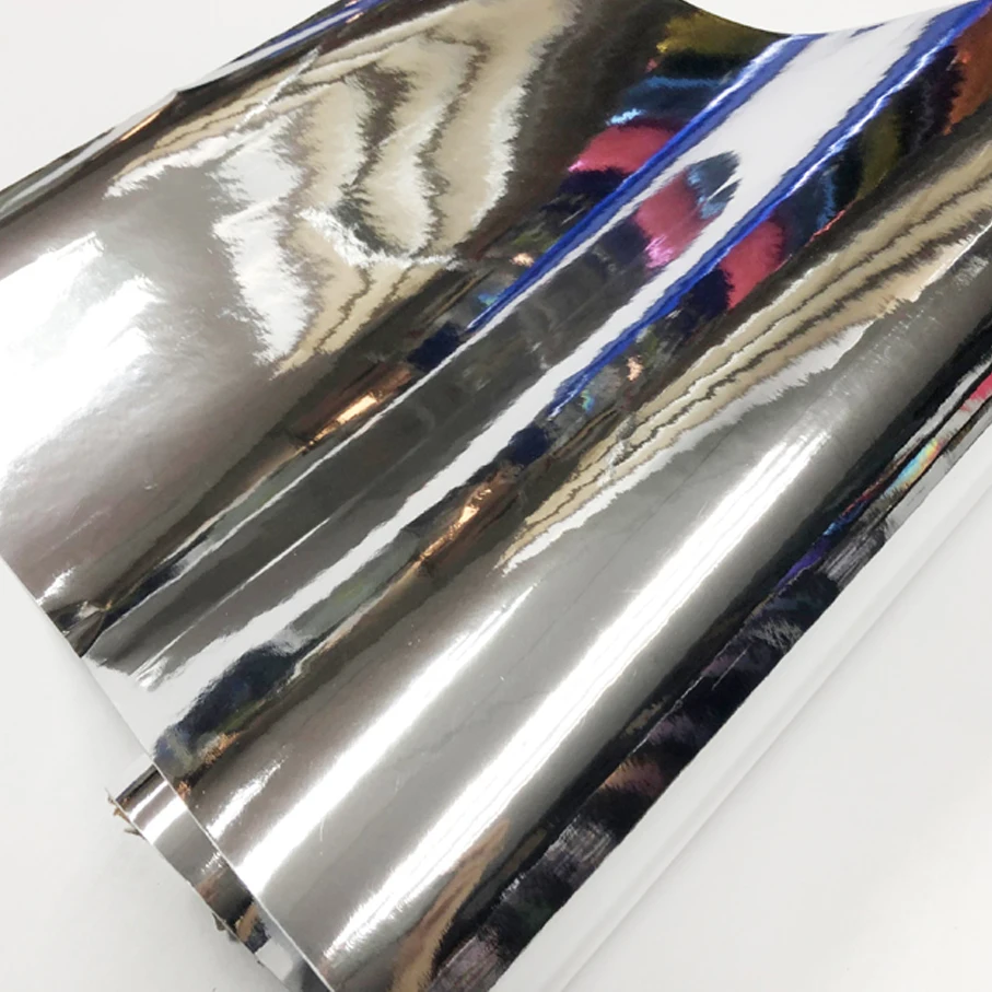 Premium High stretchable mirror silver Chrome Mirror flexible Vinyl Wrap Sheet Roll Film Car Sticker Decal Sheet