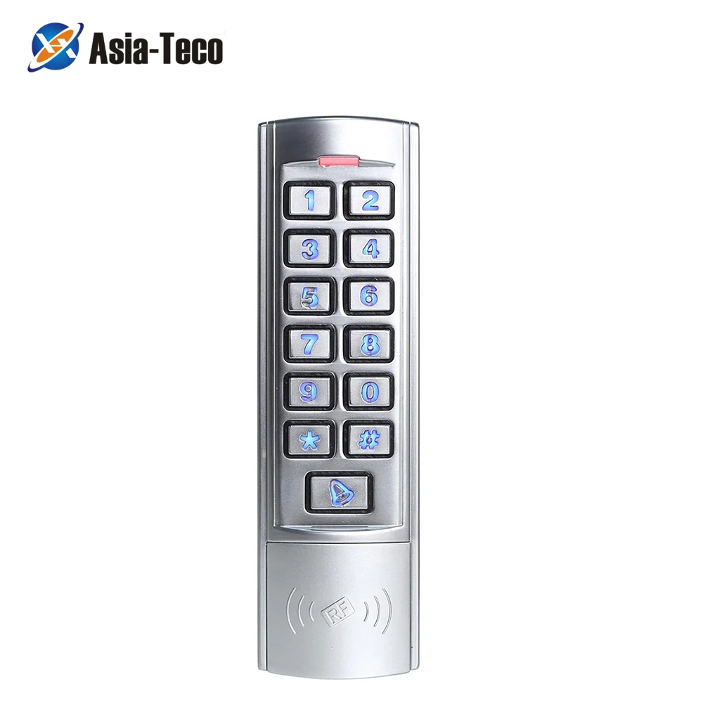 

IP68 waterproof 2000 Users Metal Keypad13.56Mhz Access Control card reader RFID Access with Wiegand 26 Electronic Door Lock