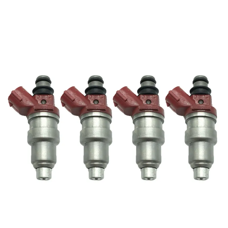 4pcs Fuel Injector Nozzle For Toyota CAMRY VISTA 1.8 4SFE SXS11 ST190 Engine 23250-74130 23209-74130 2325074130 2320974130