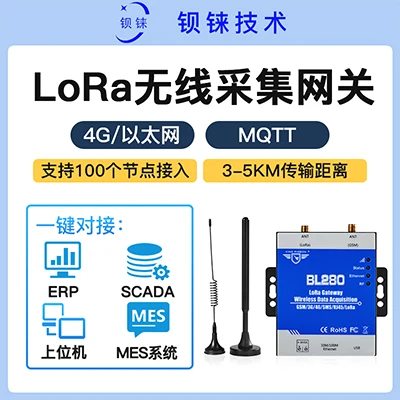 

Industrial Wireless Lora gateway workshop temperature and humidity collection ad hoc network Lora gateway Ba re technology bl280