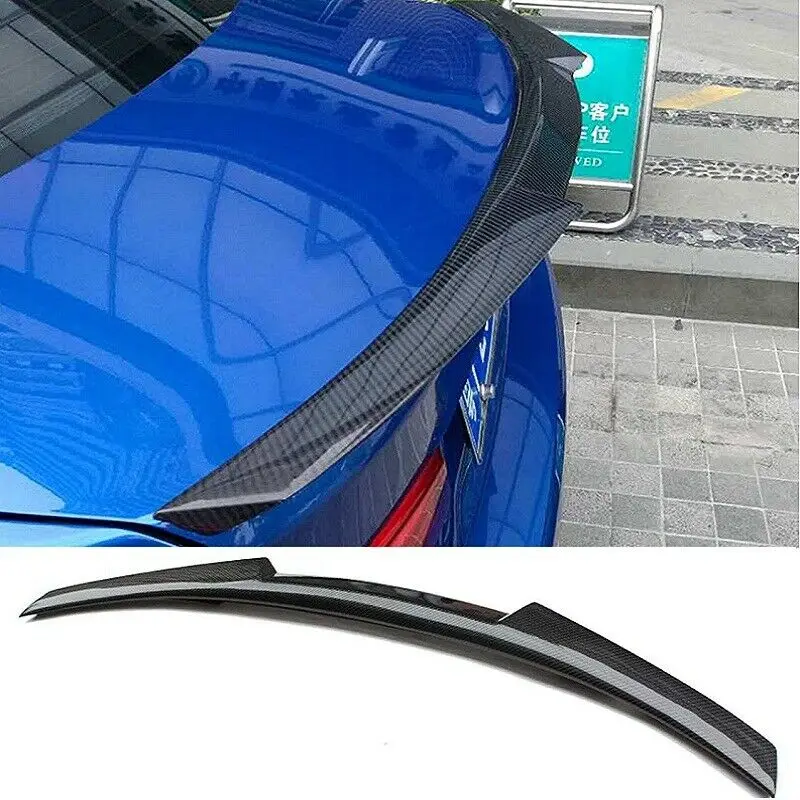 

Carbon Fiber Rear Spoiler Trunk Lip Wing Fit For BMW F30 320i 335i F80 M3 12-18